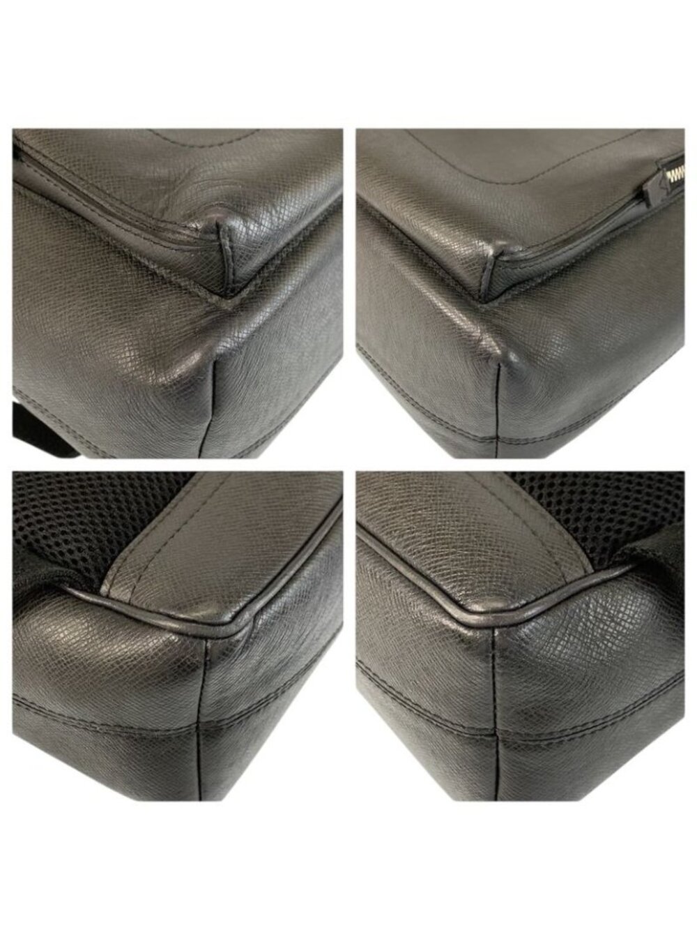 Louis Vuitton Taiga Grigori Ardoise Black Silver Backpack - Picture 4 of 9